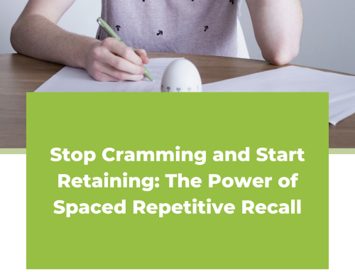 Stop Cramming and Start Retaining: The Power of Spaced Repetitive Recall